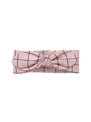 Zdjęcie produktu Opaska wiązana Romantic różowa w kratkę Pinokio