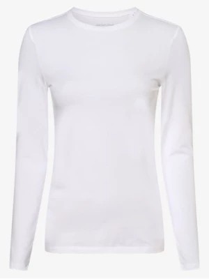 Zdjęcie produktu Opus Damska koszulka z długim rękawem Kobiety Dżersej biały jednolity,