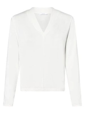 Zdjęcie produktu Opus Damska koszulka z długim rękawem Kobiety wiskoza biały jednolity,