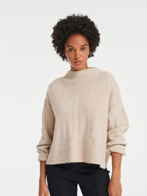 Zdjęcie produktu OPUS Sweter "Persivi" w kolorze beżowym rozmiar: L
