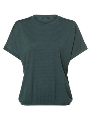 Zdjęcie produktu Opus T-shirt damski Kobiety wiskoza zielony wypukły wzór tkaniny,