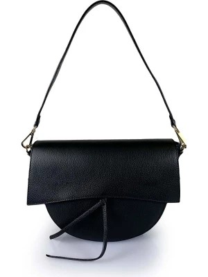 Zdjęcie produktu ORE10 Skórzana torebka "King" w kolorze czarnym - 31 x 20 x 9 cm rozmiar: onesize