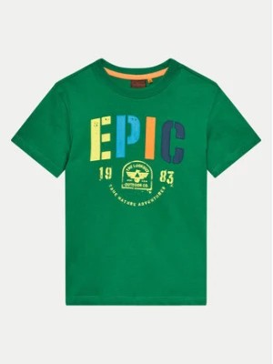 Zdjęcie produktu Original Marines T-Shirt DEP2133B Zielony Regular Fit