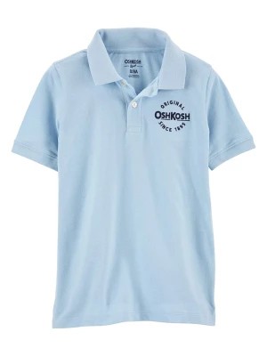 Zdjęcie produktu OshKosh Koszulka polo w kolorze błękitnym rozmiar: 140