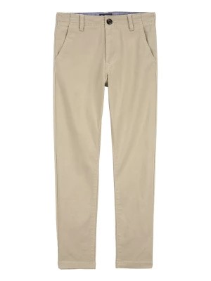Zdjęcie produktu OshKosh Spodnie w kolorze beżowym rozmiar: 116