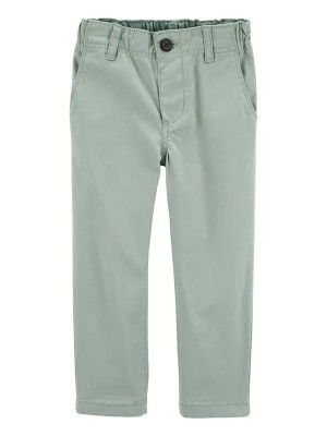 Zdjęcie produktu OshKosh Spodnie w kolorze zielonym rozmiar: 92