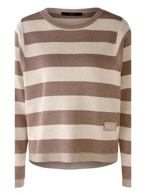 Zdjęcie produktu Oui Sweter w kolorze beżowo-jasnobrązowym rozmiar: 34