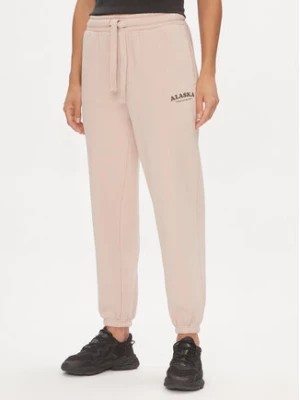 Zdjęcie produktu Outhorn Spodnie dresowe OTHAW23TTROF485 Różowy Regular Fit