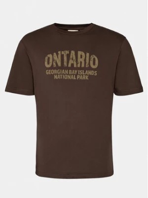 Zdjęcie produktu Outhorn T-Shirt OTHAW23TTSHM0938 Brązowy Regular Fit