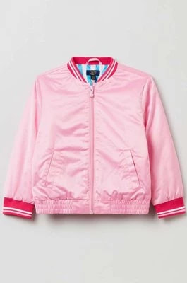 Zdjęcie produktu OVS kurtka bomber dziecięca kolor różowy