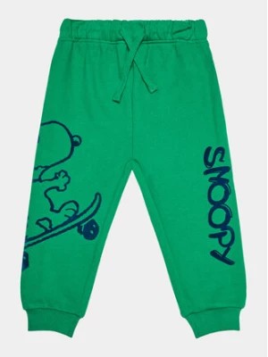 Zdjęcie produktu OVS Spodnie dresowe SNOOPY 1831151 Zielony Regular Fit