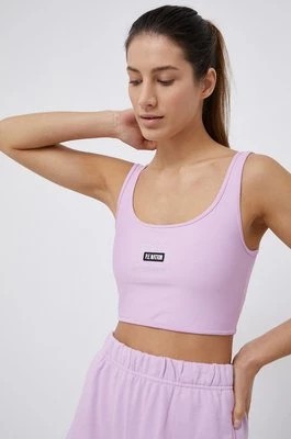 Zdjęcie produktu P.E Nation Biustonosz sportowy kolor różowy gładki