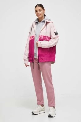 Zdjęcie produktu P.E Nation kurtka damska kolor różowy przejściowa oversize