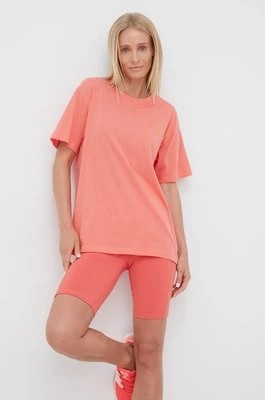 Zdjęcie produktu P.E Nation t-shirt bawełniany kolor pomarańczowy