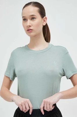 Zdjęcie produktu P.E Nation t-shirt damski kolor zielony