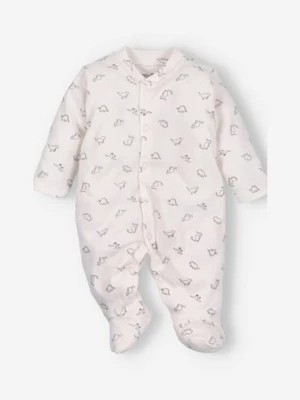 Zdjęcie produktu Pajac niemowlęcy z bawełny organicznej dla chłopca NINI