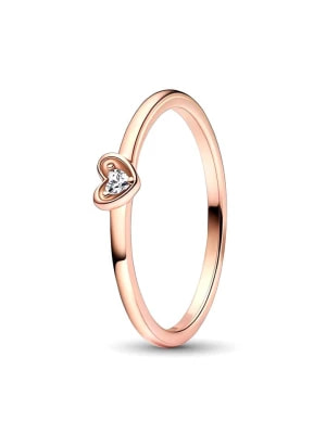 Zdjęcie produktu Pandora Pozłacany pierścionek z cyrkoniami rozmiar: 56