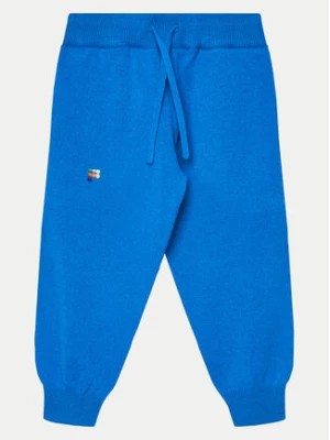 Zdjęcie produktu Pangaia Spodnie dresowe Recycled Cashmere Niebieski Relaxed Fit