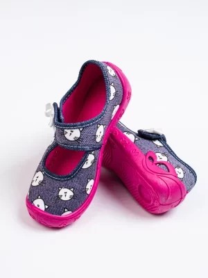 Zdjęcie produktu Pantofle dla dziewczynki kotki Shelvt