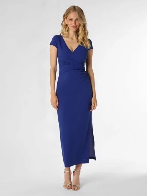 Zdjęcie produktu Paradi Damska sukienka wieczorowa Kobiety Sztuczne włókno niebieski jednolity,
