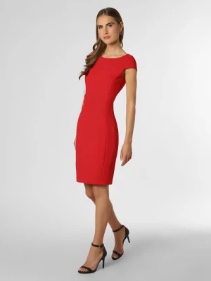 Zdjęcie produktu Paradi Sukienka damska Kobiety Sztuczne włókno czerwony jednolity,