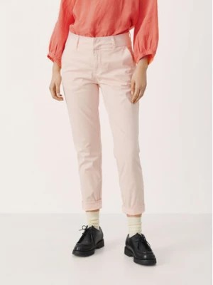 Zdjęcie produktu Part Two Spodnie materiałowe Soffys 30305570 Różowy Regular Fit
