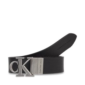 Zdjęcie produktu Pasek Damski Calvin Klein Jeans Round Mn/Rev Lthr Text Belt K60K611248 Czarny