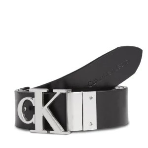 Zdjęcie produktu Pasek Damski Calvin Klein Jeans Round Mono Pl Rev Lthr Belt 30Mm K60K611489 Black/Black 01B