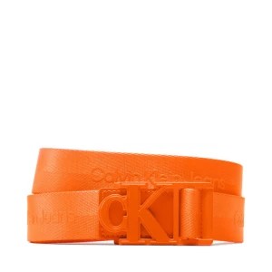 Zdjęcie produktu Pasek Męski Calvin Klein Jeans Monogram Logo Webbing Belt 35Mm K50K510475 Pomarańczowy