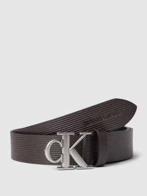 Zdjęcie produktu Pasek z detalami z logo Calvin Klein Jeans