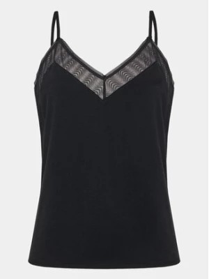 Zdjęcie produktu Passionata Koszulka piżamowa Romane P42J10 Czarny Regular Fit
