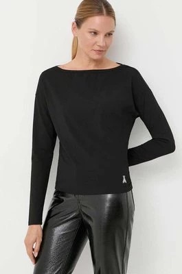 Zdjęcie produktu Patrizia Pepe bluzka damska kolor czarny gładka