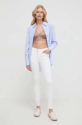 Zdjęcie produktu Patrizia Pepe jeansy damskie kolor biały CP0509 DS04
