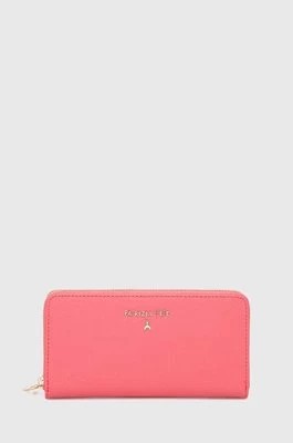Zdjęcie produktu Patrizia Pepe portfel skórzany damski kolor różowy CQ4879 L001