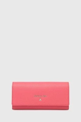 Zdjęcie produktu Patrizia Pepe portfel skórzany damski kolor różowy CQ0215 L001
