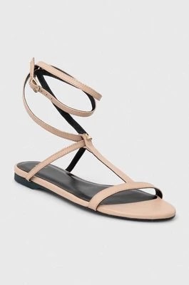 Zdjęcie produktu Patrizia Pepe sandały skórzane damskie kolor beżowy 2X0017 L048 B743