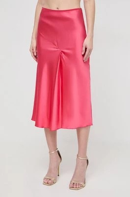 Zdjęcie produktu Patrizia Pepe spódnica kolor różowy midi rozkloszowana 8G0384 A644
