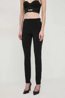 Zdjęcie produktu Patrizia Pepe spodnie damskie kolor czarny dopasowane high waist 8P0599 A6F5