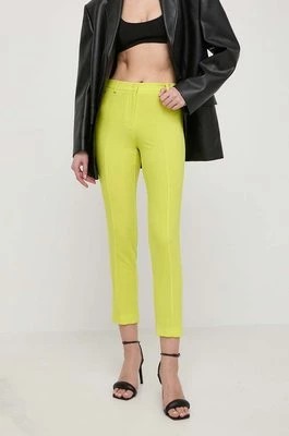 Zdjęcie produktu Patrizia Pepe spodnie damskie kolor żółty proste medium waist 2P1565 A049