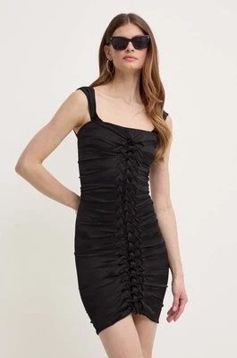Zdjęcie produktu Patrizia Pepe sukienka kolor czarny mini dopasowana 2A2680 A644
