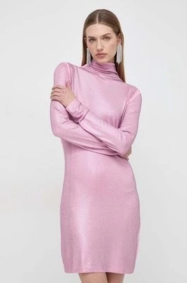 Zdjęcie produktu Patrizia Pepe sukienka kolor różowy mini prosta 8A1302 J179