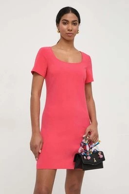 Zdjęcie produktu Patrizia Pepe sukienka kolor różowy mini prosta 8A1309 A6F5