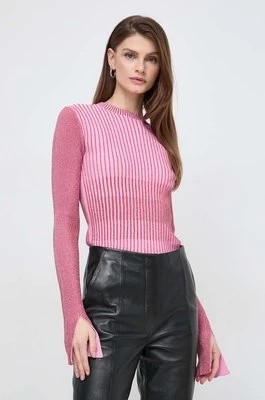 Zdjęcie produktu Patrizia Pepe sweter damski kolor różowy lekki 8K0174 K173