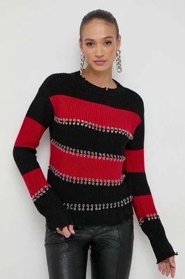 Zdjęcie produktu Patrizia Pepe sweter wełniany damski kolor czarny
