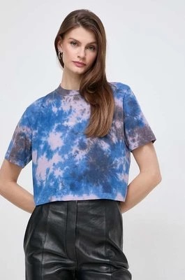Zdjęcie produktu Patrizia Pepe t-shirt bawełniany damski kolor niebieski 8M1592 J183