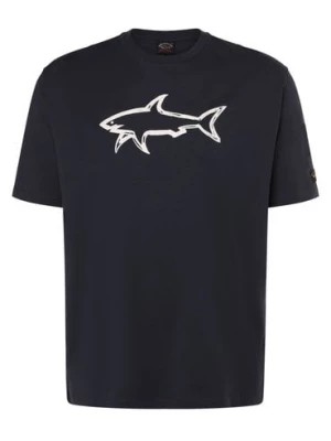 Zdjęcie produktu Paul & Shark Koszulka męska - duże rozmiary Mężczyźni Bawełna czarny jednolity,