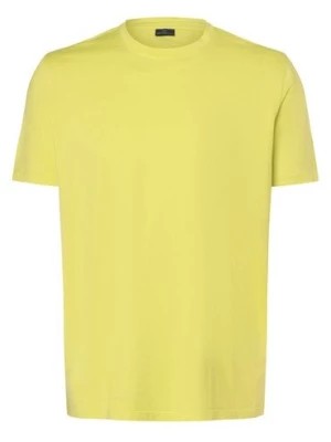 Zdjęcie produktu Paul & Shark Koszulka męska - duże rozmiary Mężczyźni Bawełna żółty|zielony jednolity,