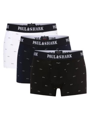 Zdjęcie produktu Paul & Shark Obcisłe bokserki pakowane po 3 szt. Mężczyźni niebieski|czarny|biały|wielokolorowy wzorzysty,
