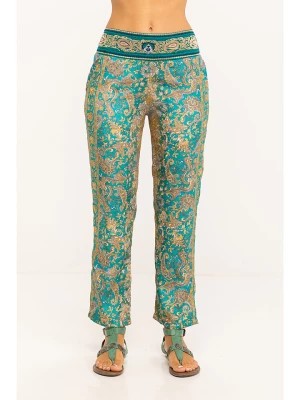 Zdjęcie produktu Peace & Love Spodnie w kolorze turkusowym rozmiar: XL