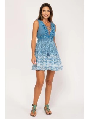 Zdjęcie produktu Peace & Love Sukienka w kolorze błękitnym rozmiar: L